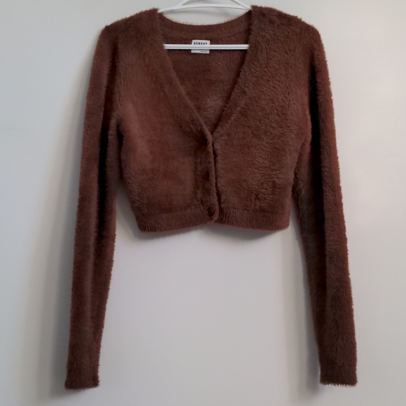 Sunday Best Sweaters - Sunday Best Reese Cardigan - Brown